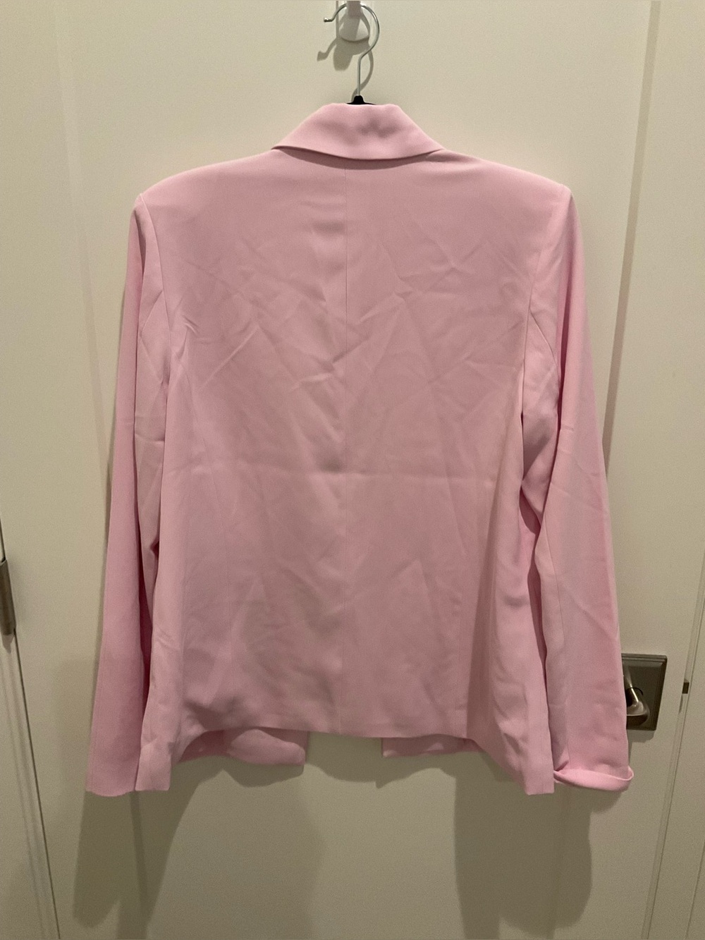 Steve Madden Pastel Pink Open Front Blazer - Picture 3 of 5